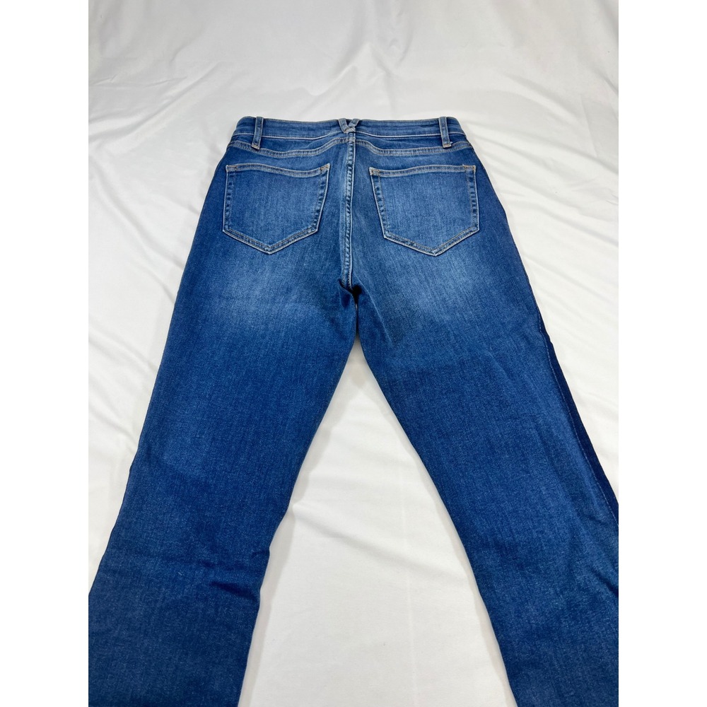 Vineyard Vines Womens Jeans Size 29 Dark Wash Raw‎ Hem Straight Leg - Picture 7 of 9